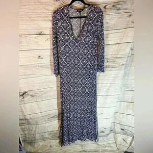 Lulus maxi long sleeve dress